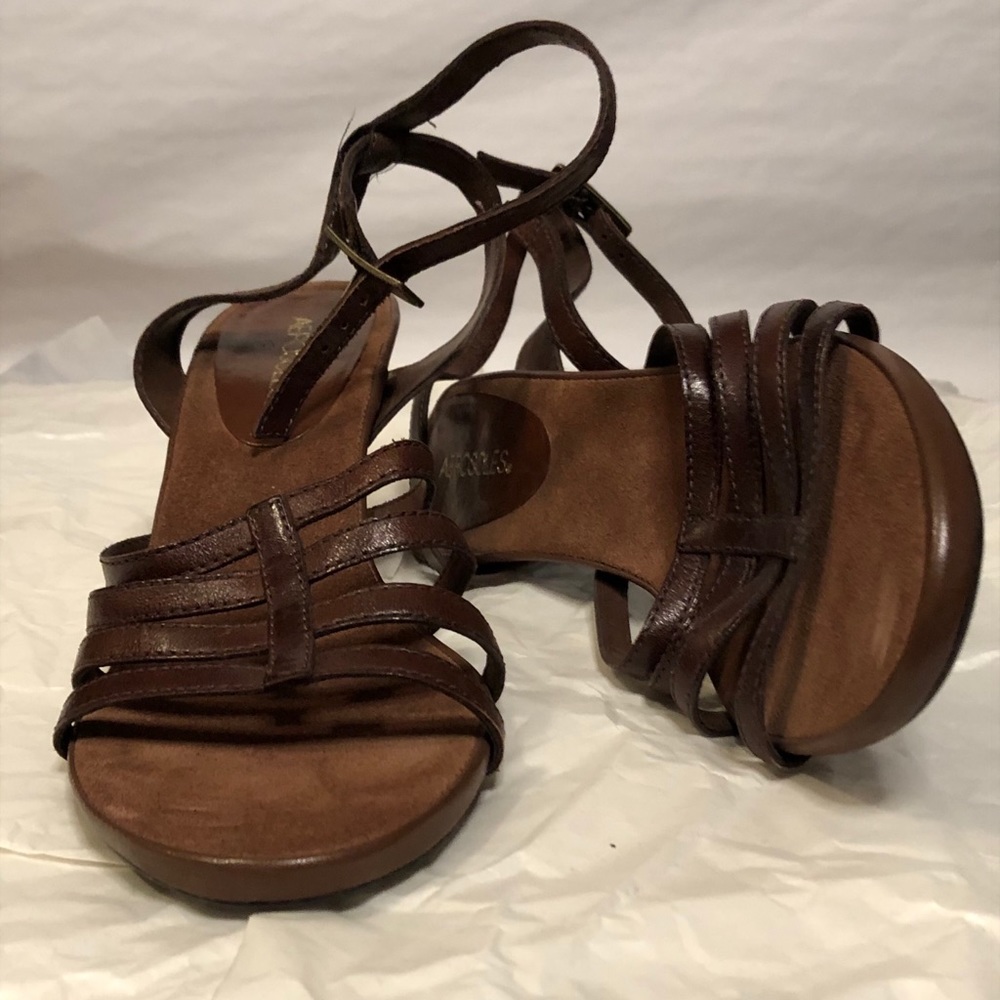 🤎Aerosols brown gladiator high heels 🤎